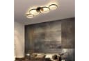 ZMH LED Deckenleuchte Modern Ringoptik mit Fernbedienung Bild 3