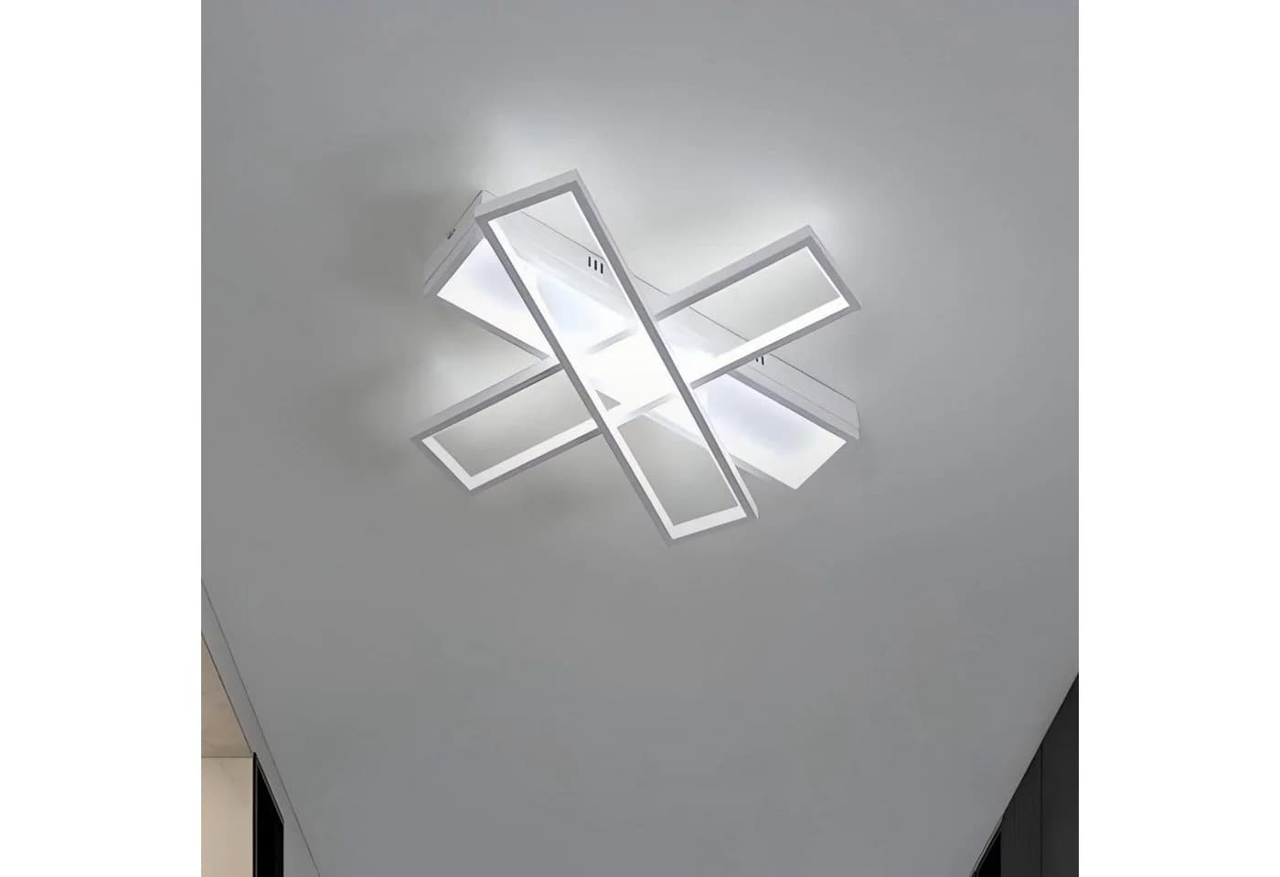 ZMH LED Deckenleuchte Dimmbar Innen Kronleuchter für Wohnzimmer Büro Küche - Bild 2