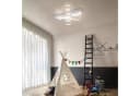ZMH LED Deckenleuchte Dimmbar Innen Kronleuchter für Wohnzimmer Büro Küche Bild 4