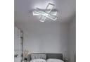 ZMH LED Deckenleuchte Dimmbar Innen Kronleuchter für Wohnzimmer Büro Küche Bild 5