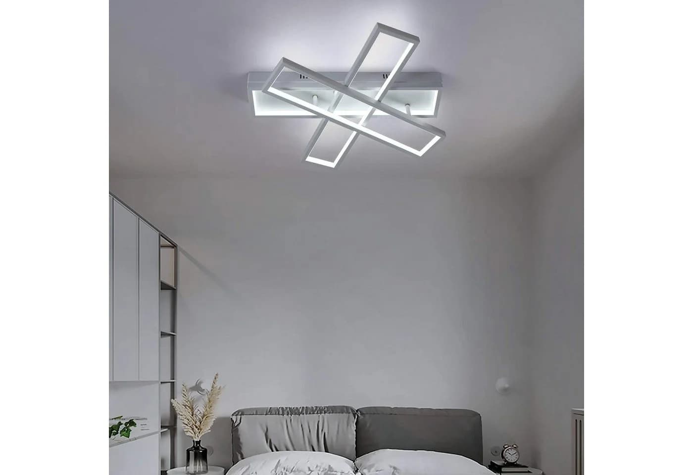 ZMH LED Deckenleuchte Dimmbar Innen Kronleuchter für Wohnzimmer Büro Küche - Bild 5