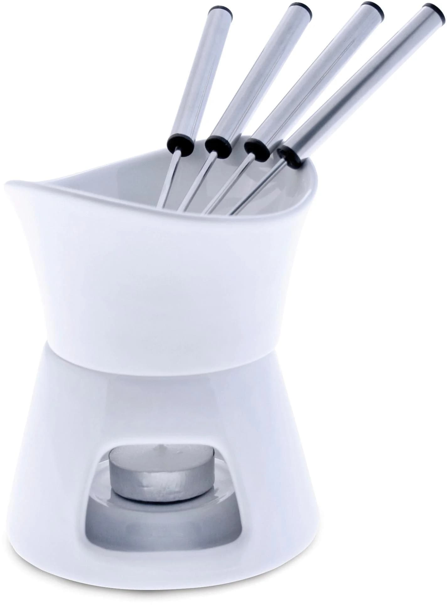 SWISSMAR Schokoladenfondue Weiß Keramik 280 ml