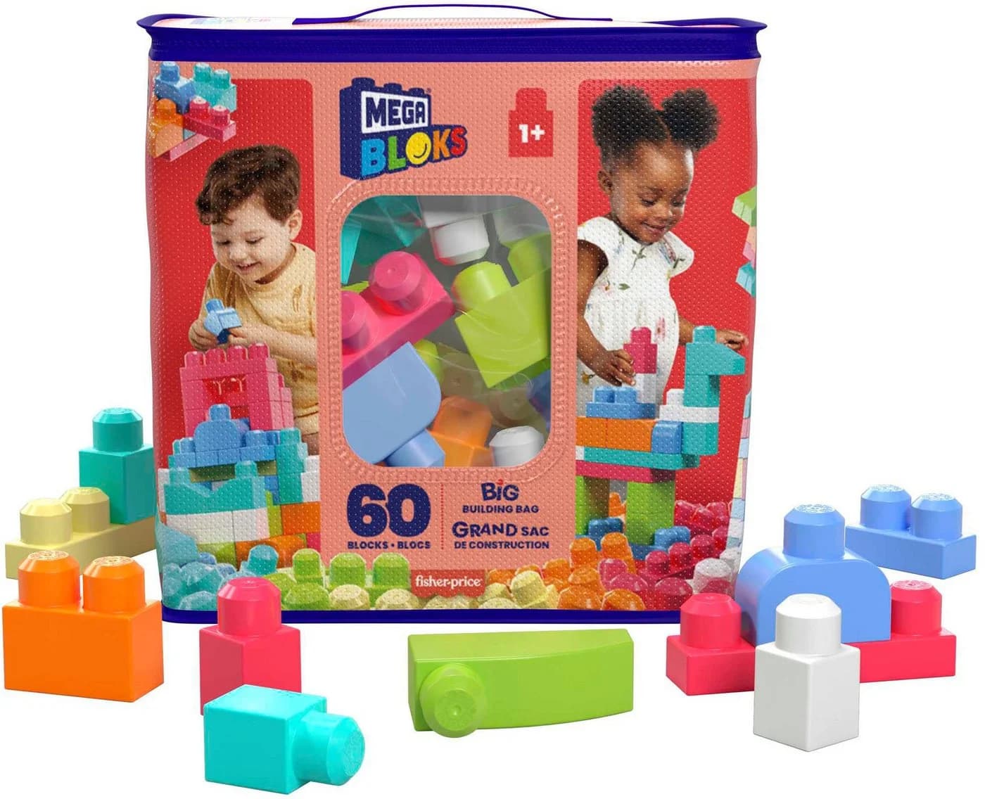 MEGA BLOKS First Builders Bausteine-Beutel 60 St. Bunt - Bild 3