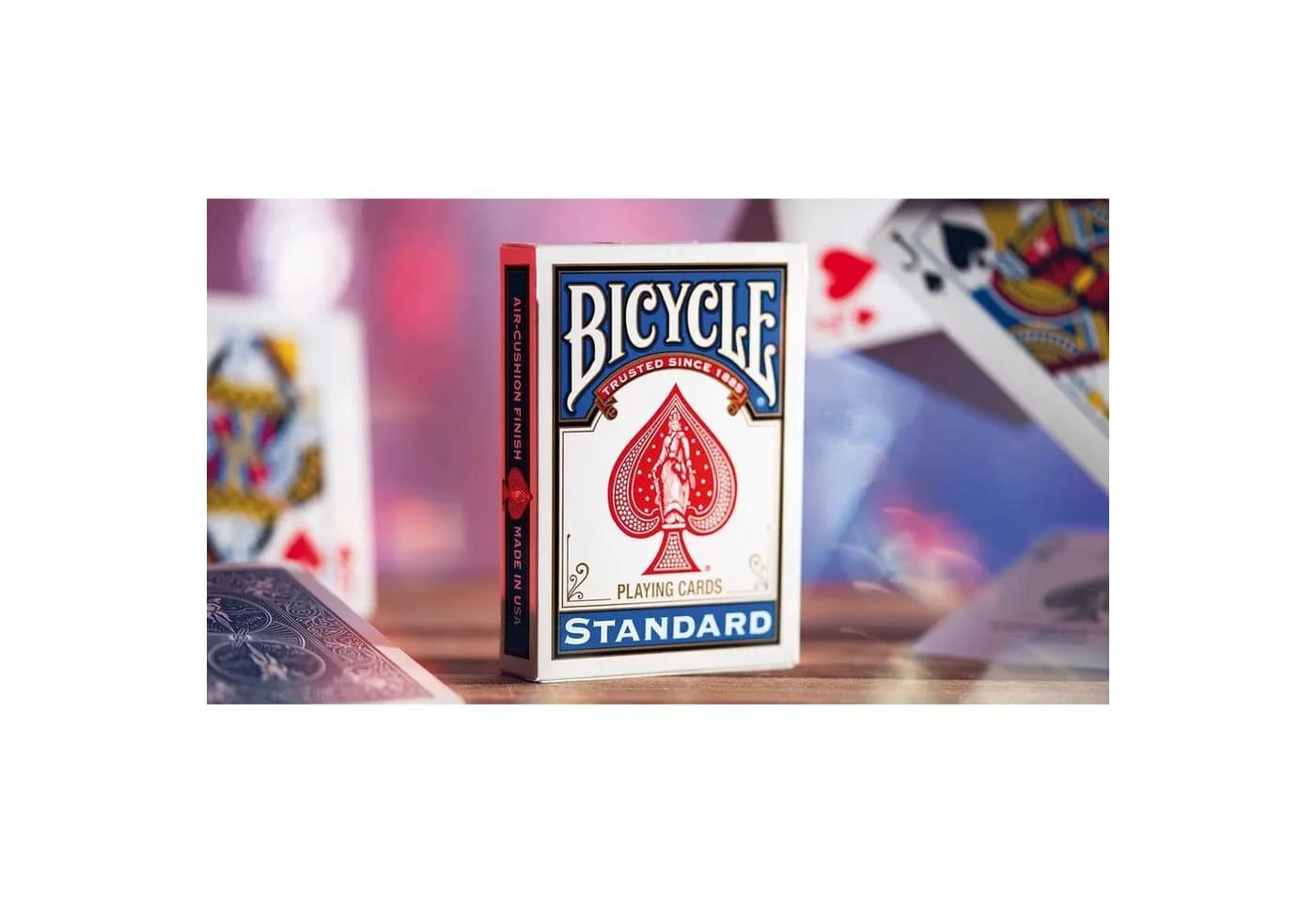 Cartamundi Spiel Bicycle Gold Standard 2-Pack Rot & Blau