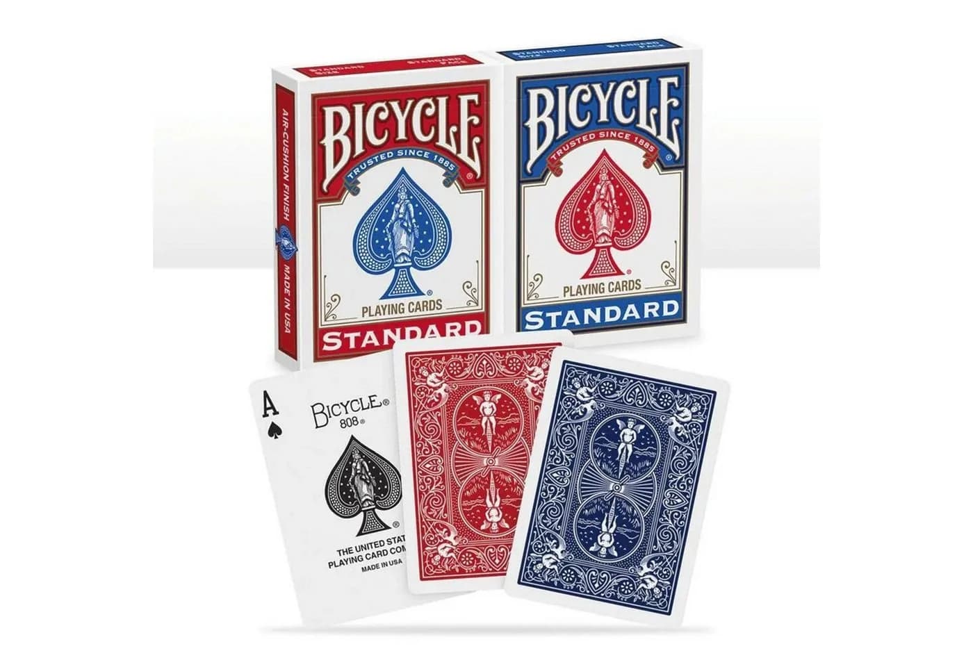Cartamundi Spiel Bicycle Gold Standard 2-Pack Rot & Blau - Bild 2