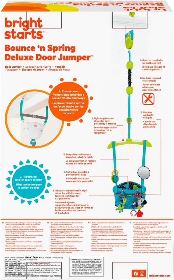 Bright Starts Türhopser Bounce 'n Spring Deluxe Door Jumper™ - Bild 3