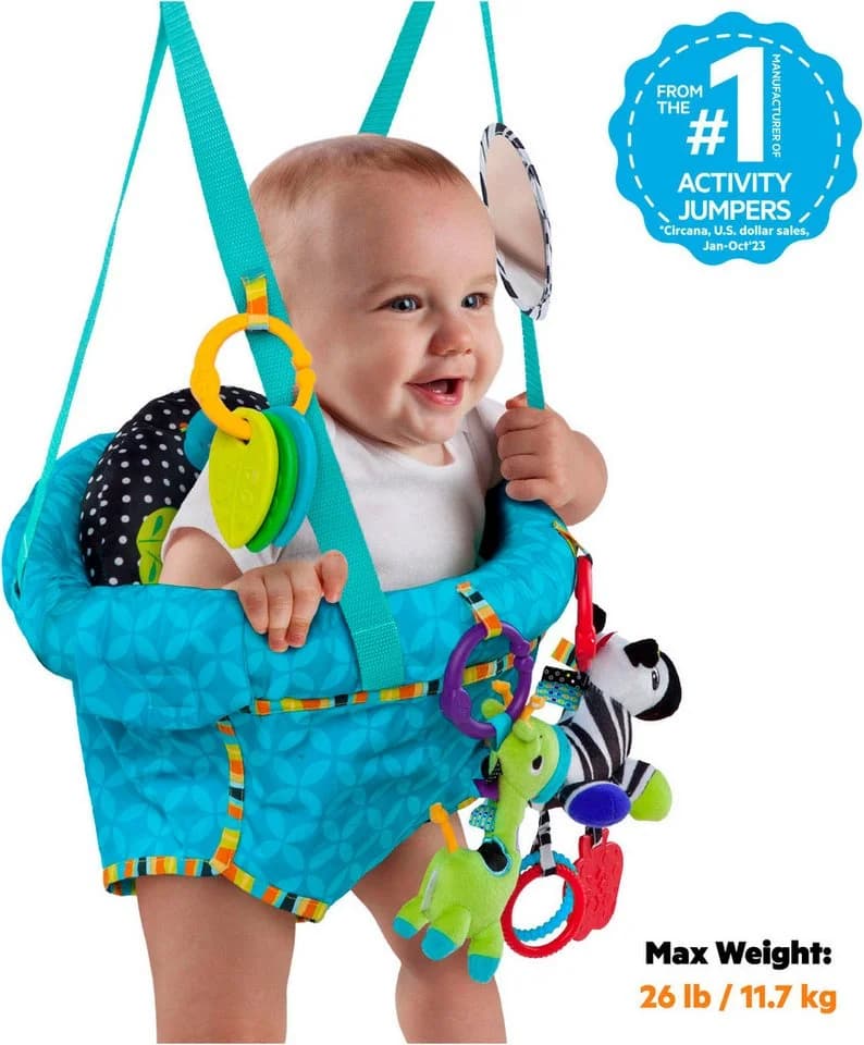Bright Starts Türhopser Bounce 'n Spring Deluxe Door Jumper™ - Bild 4
