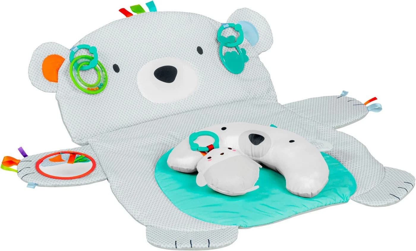 Bright Starts Greifspielzeug Tummy Time Prop & Play Grau - Bild 2