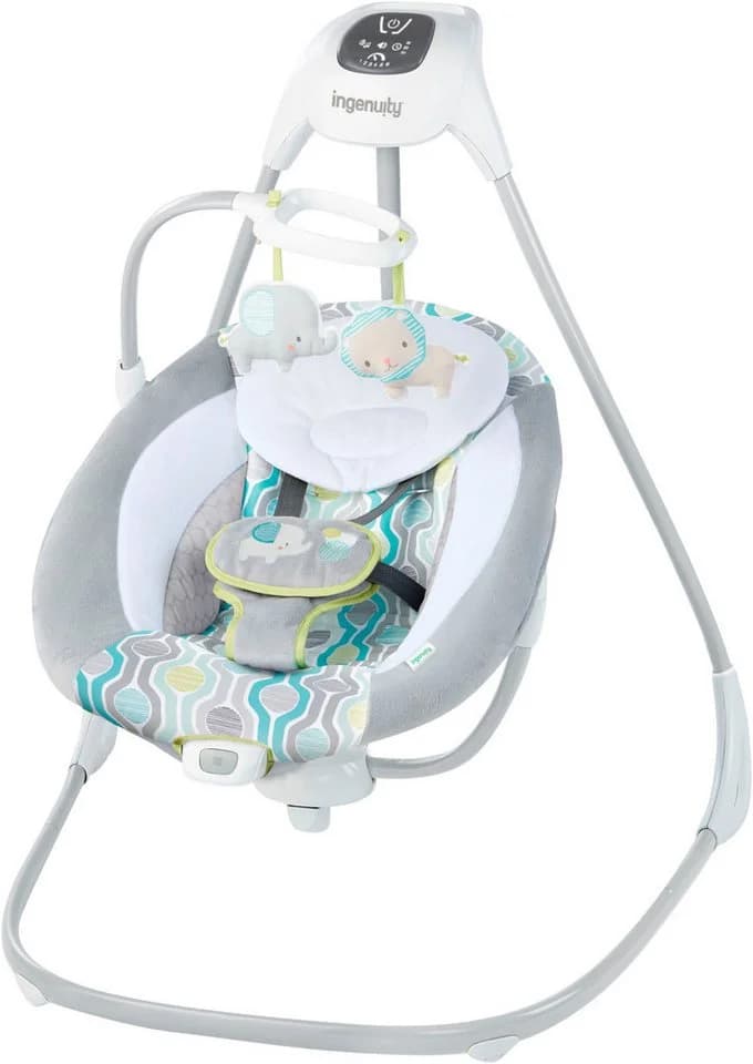 Ingenuity Babywippe SimpleComfort Compact Soothing Swing Everston - Bild 2