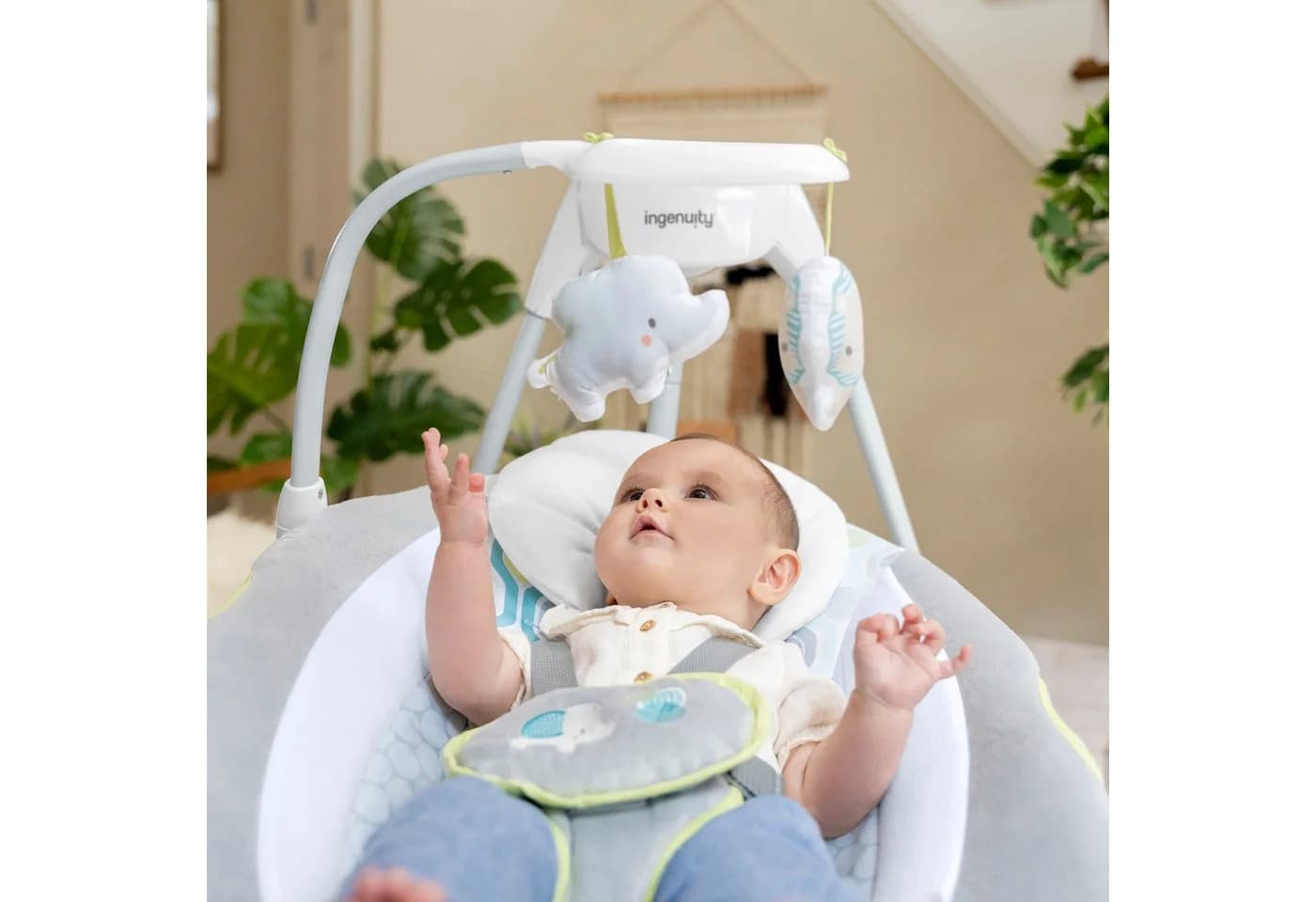 Ingenuity Babywippe SimpleComfort Compact Soothing Swing Everston - Bild 4