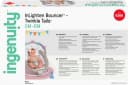 Ingenuity Babyschaukel InLighten Bouncer™ - Twinkle Tails™, mit Licht und Sound Bild 4