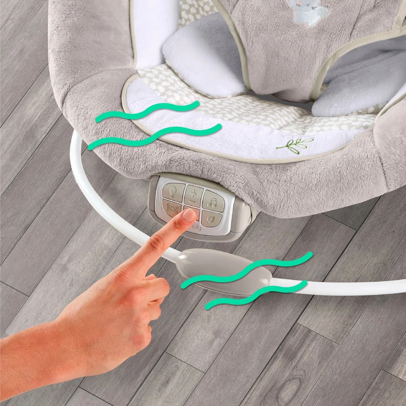 Ingenuity Babyschaukel InLighten Bouncer™ - Twinkle Tails™, mit Licht und Sound - Bild 5