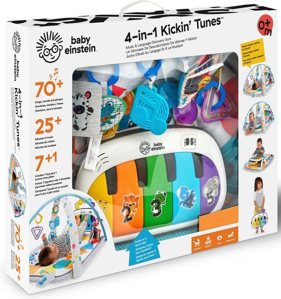 Baby Einstein Spielbogen 4in1 Spieldecke Kickin' Tunes mit Sound - Bild 3