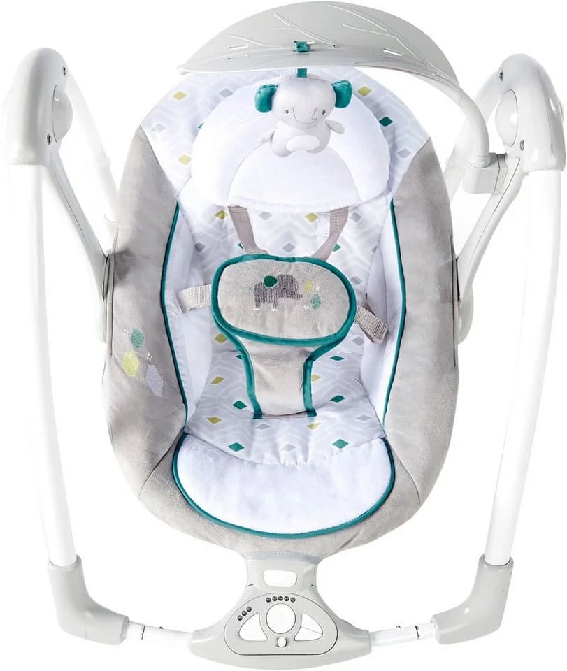 Ingenuity Babyschaukel ConvertMe Swing-2-Seat Portable Swing - Nash, mit automatischer Schaukelfunktion und Sound-Effekt - Bild 3
