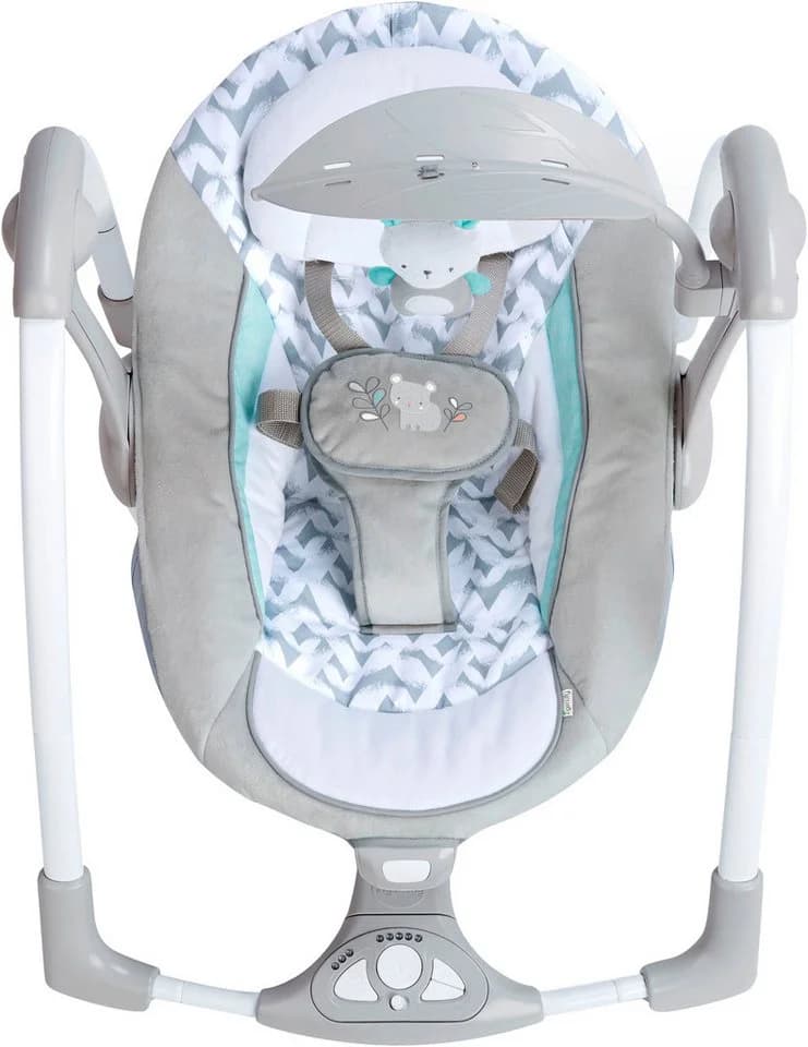 Ingenuity Babyschaukel ConvertMe Swing-2-Seat Portable Swing - Raylan, mit automatischer Schaukelfunktion und Sound-Effekt - Bild 3