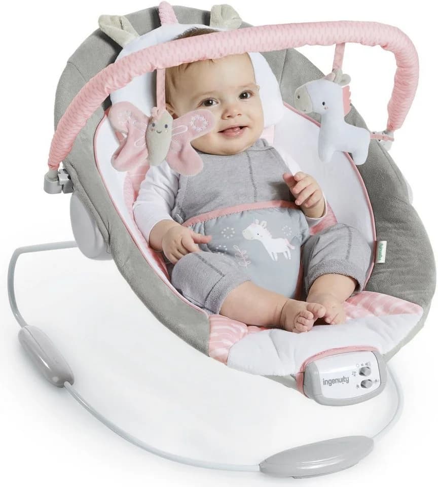 Babywippe Flora the Unicorn - Süß und Kuschelig - Bild 3