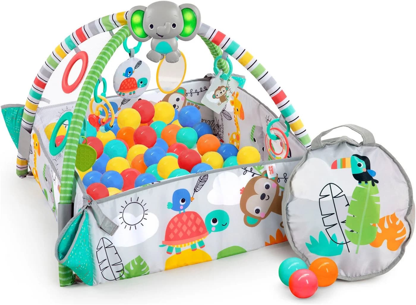 Bright Starts 5-in-1 Your Way Ball Play™ Activity Gym & Ball Pit Bunt - Bild 2