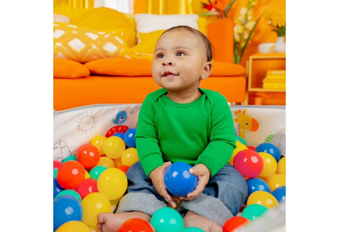 Bright Starts 5-in-1 Your Way Ball Play™ Activity Gym & Ball Pit Bunt - Bild 4