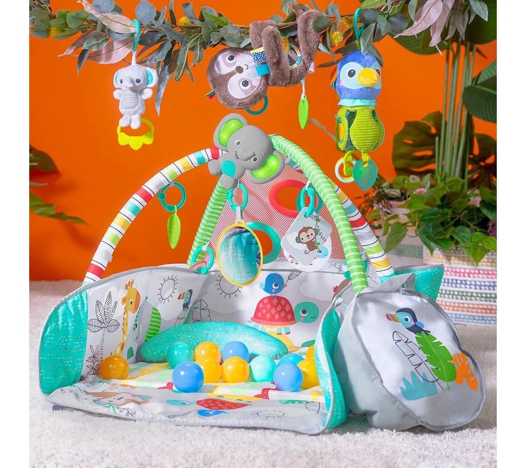 Bright Starts 5-in-1 Your Way Ball Play™ Activity Gym & Ball Pit Bunt - Bild 5