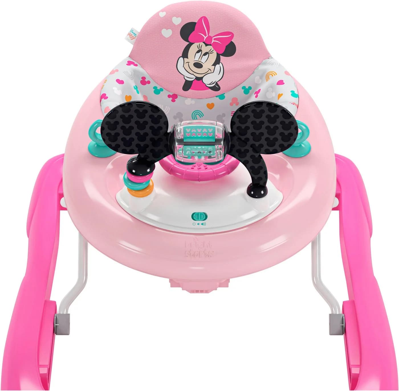Bright Starts Lauflernhilfe MINNIE MOUSE Tiny Trek™ Walker 2-in-1 Rosa/Grau - Bild 4