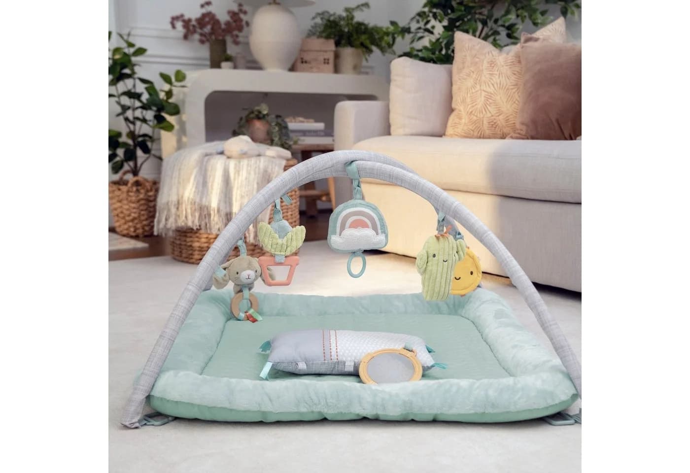 Ingenuity Spielbogen Spieldecke Calm Springs™ Plush - Bild 5