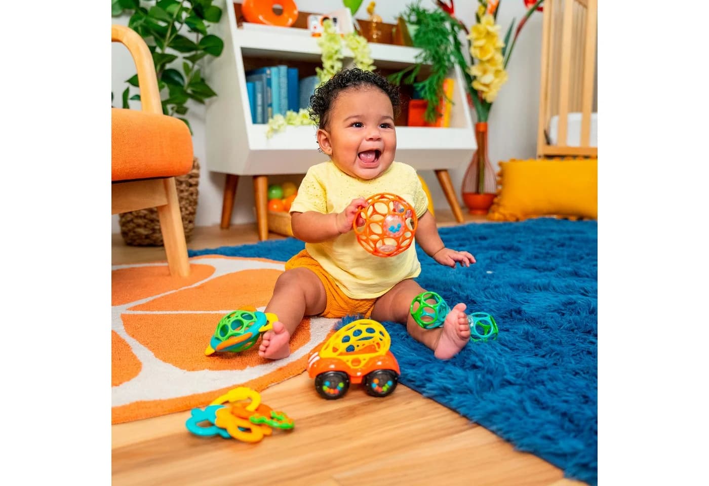 Bright Starts Greifspielzeug Soothers & Shakers™ 5 Piece Gift Set Bunt - Bild 4