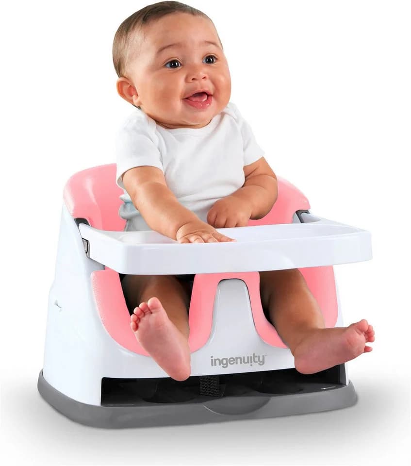 Ingenuity Baby Base 2-in-1™ Sitz Rosa - Bild 3