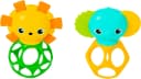 Bright Starts Greifspielzeug Soother Pals Easy-Grasp Teether Toys Bunt Bild 2