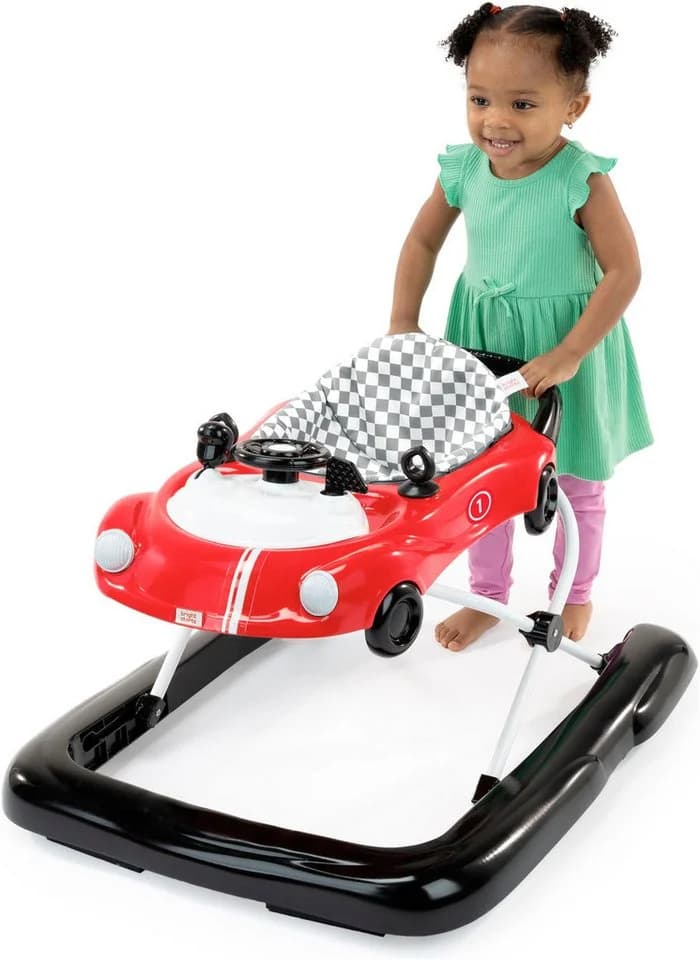Bright Starts Lauflernhilfe Little Speedster™ 3-in-1 Car Walker – Rot - Bild 4