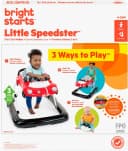 Bright Starts Lauflernhilfe Little Speedster™ 3-in-1 Car Walker – Rot Bild 5
