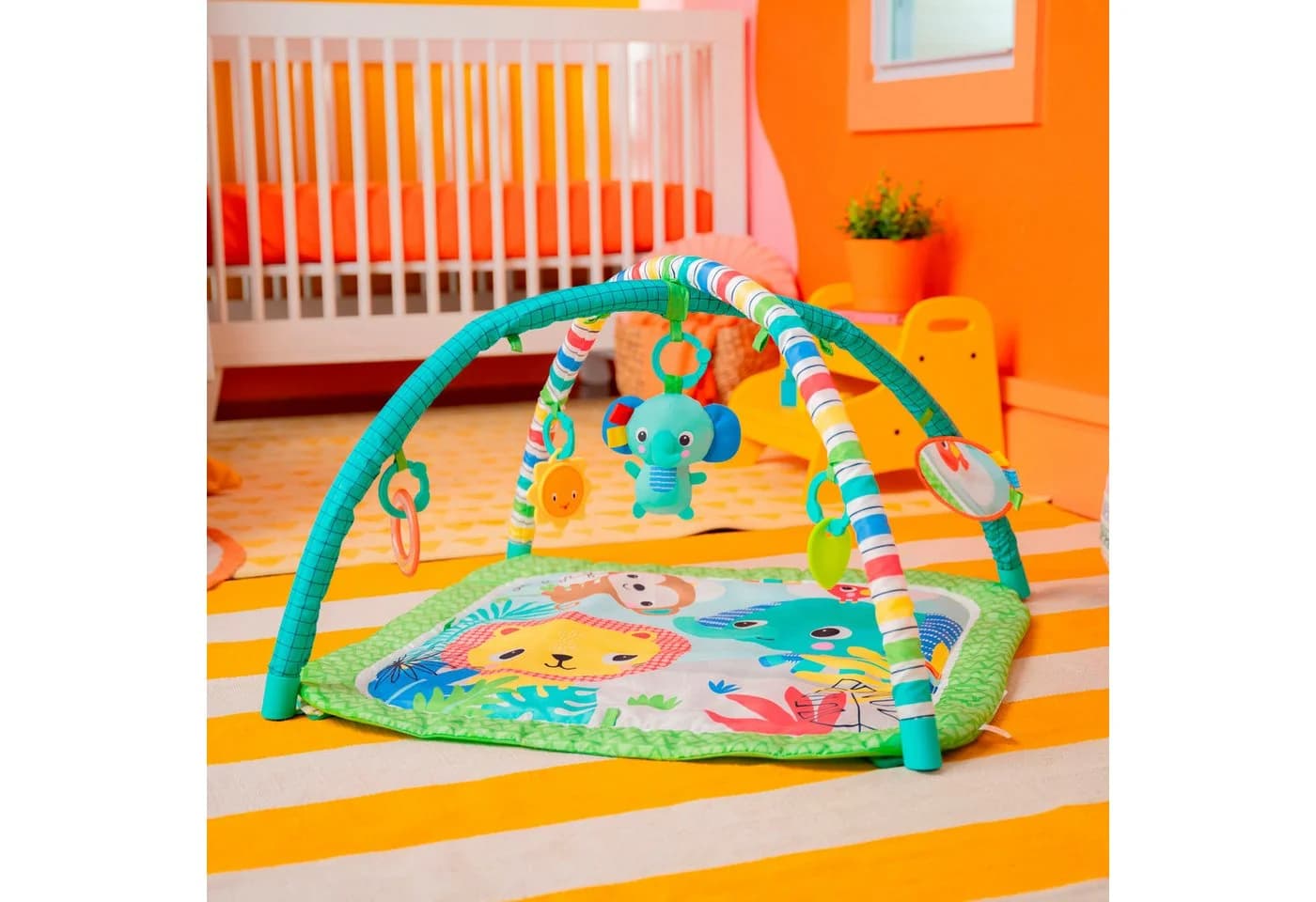 Bright Starts Baby Gym Wild Wiggles™ FoldAway Activity Gym™ Bunt - Bild 5