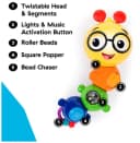 Baby Einstein Twist-a-Pal Cal Sensorik-Spielzeug mit Sound und Lichtern Bild 5