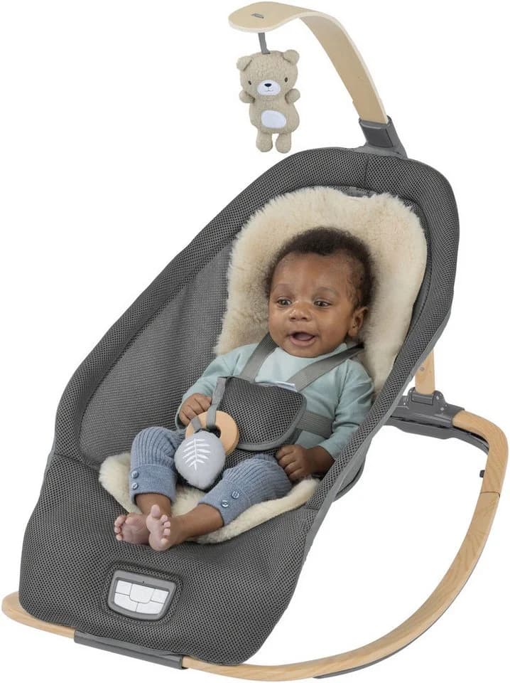 Ingenuity Babywippe Every Season™ Rocking Seat - Wesley™, mit Melodien und Geräuschen