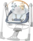 Ingenuity Babywippe Swing 'n Go Portable Swing Chambray Blau Bild 2