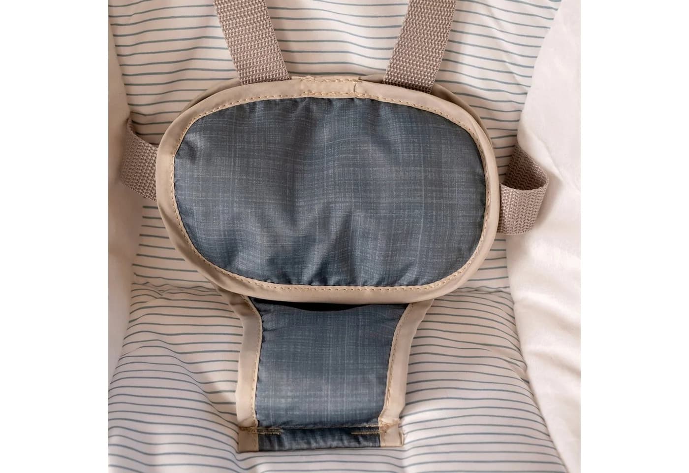 Ingenuity Babywippe Swing 'n Go Portable Swing Chambray Blau - Bild 5