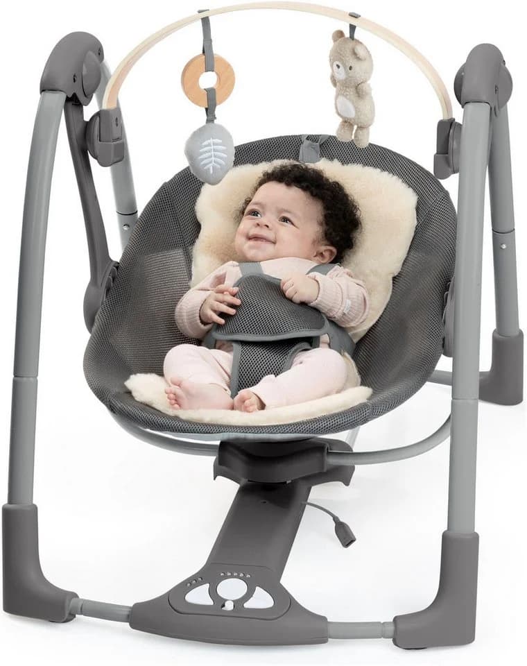 Ingenuity Babywippe Every Season™ Swing 'n Go Portable Swing™ - Wesley™, mit Musik und Geräuschen - Bild 4