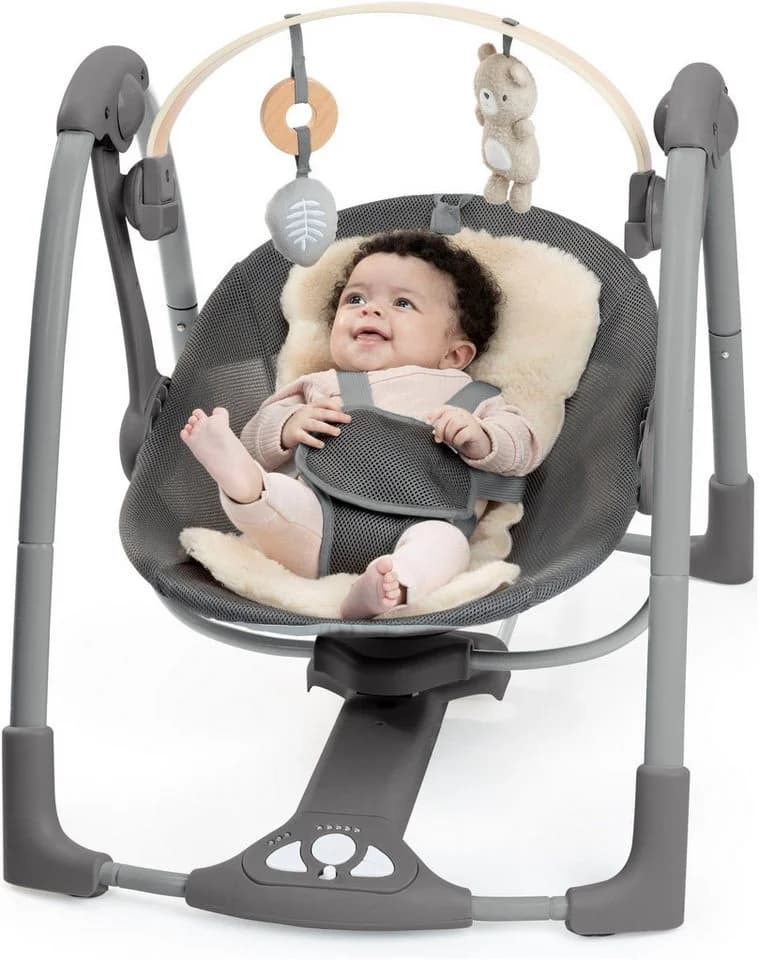 Ingenuity Babywippe Every Season™ Swing 'n Go Portable Swing™ - Wesley™, mit Musik und Geräuschen - Bild 5