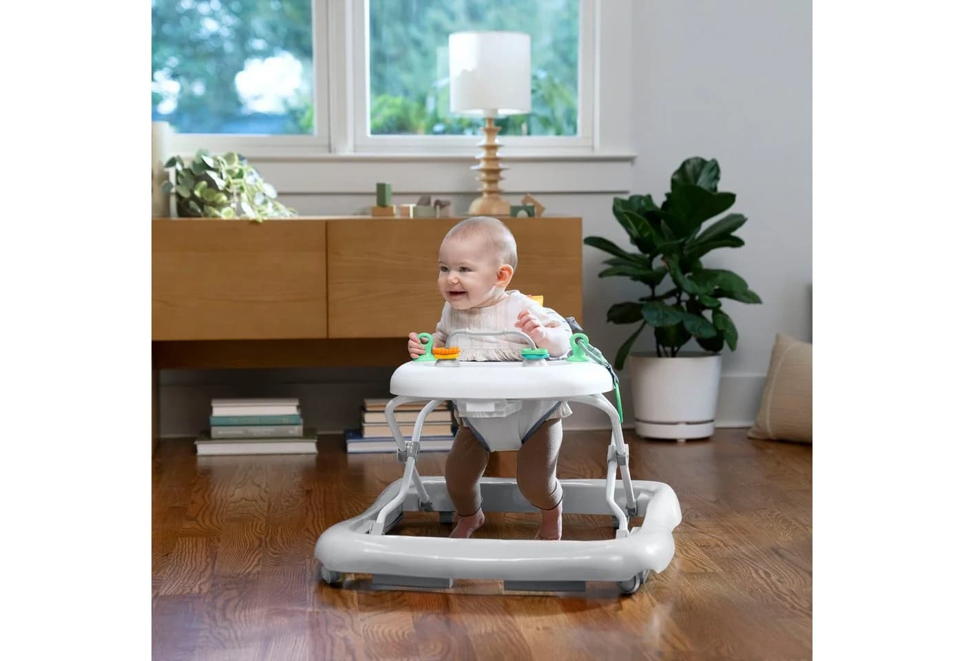 Ingenuity Lauflernhilfe Smooth Strides Activity Walker - Chambray - Bild 5
