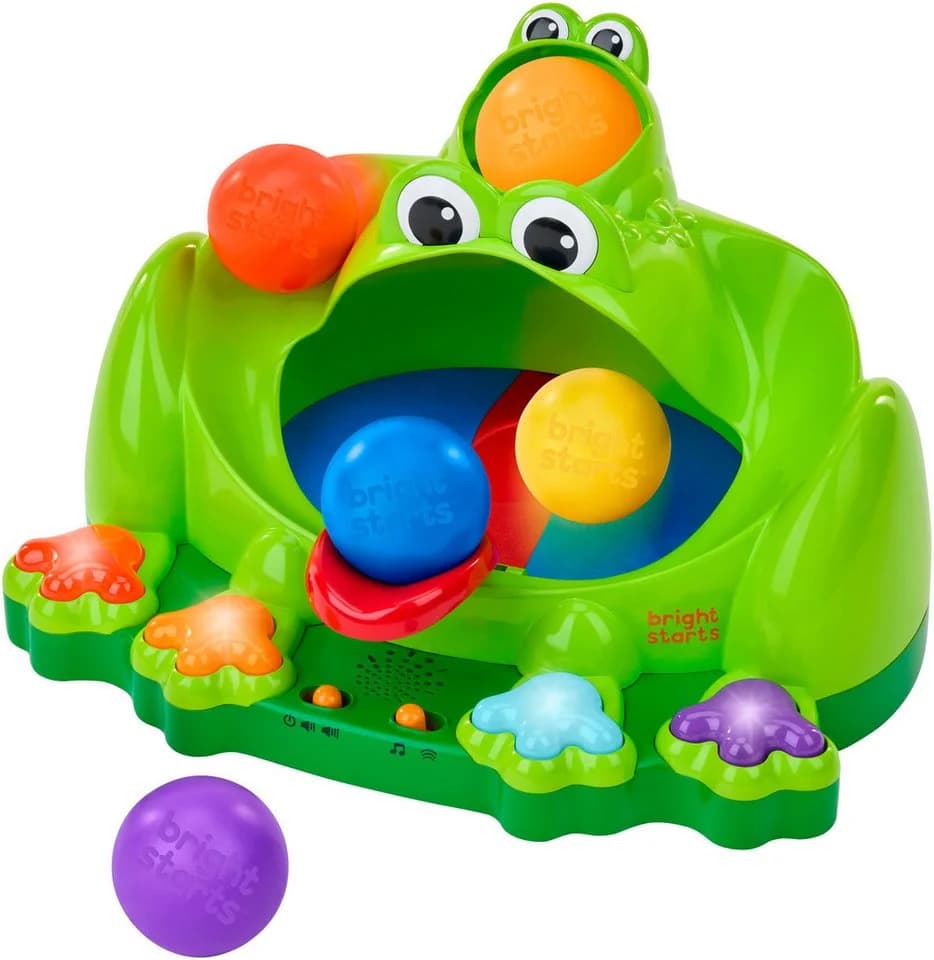Bright Starts Lernspielzeug Poppin' Ball Frog mit Licht und Sound - Bild 2