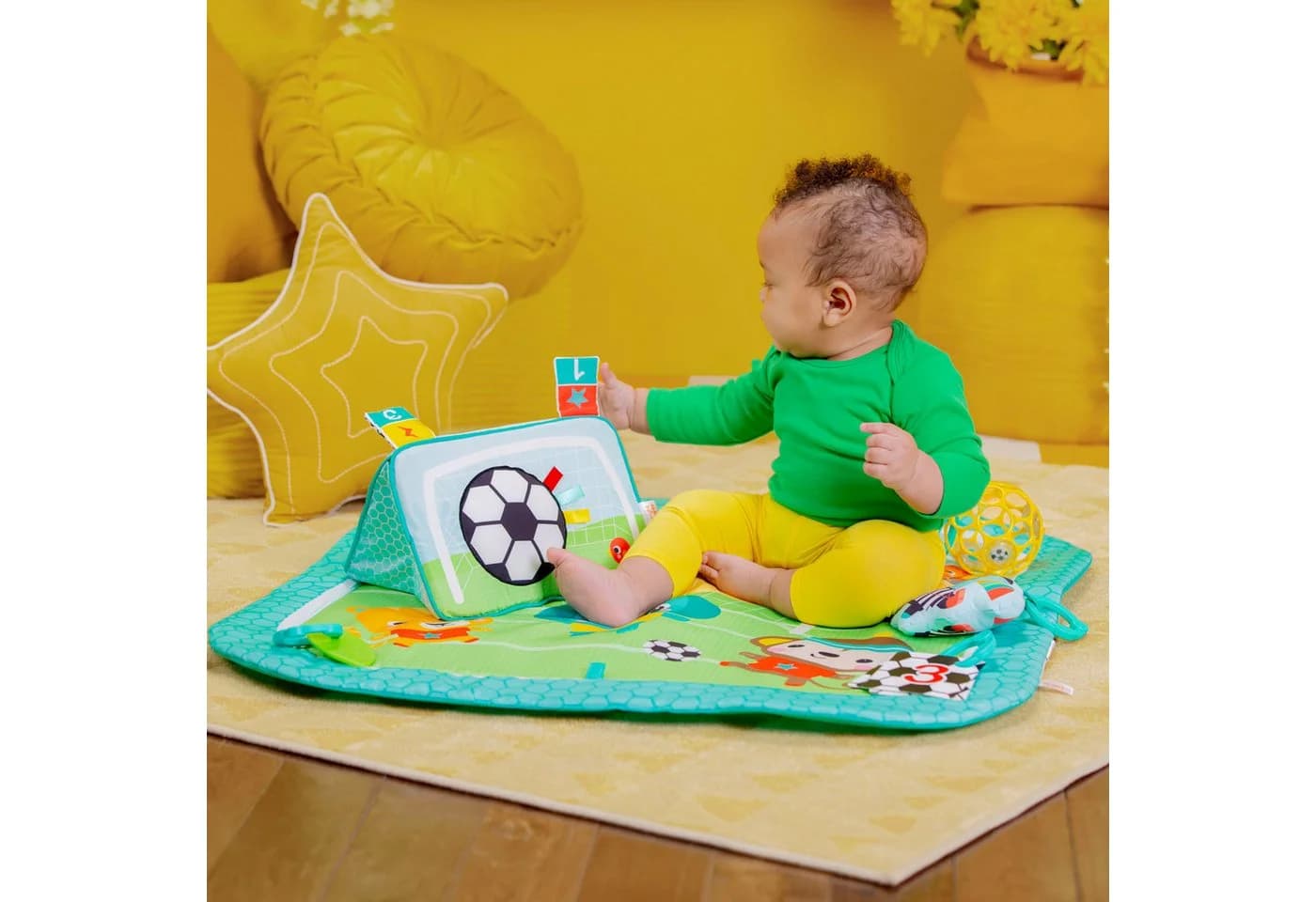 Bright Starts Spielbogen Grip & Kick Activity Gym mit Licht- und Soundeffekt - Bild 3