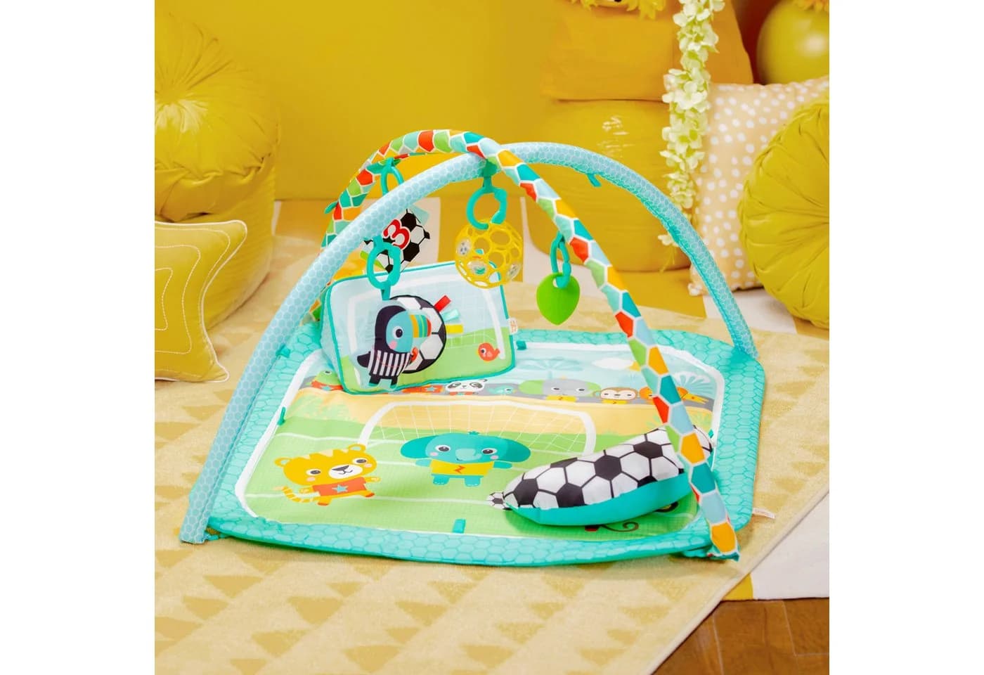 Bright Starts Spielbogen Grip & Kick Activity Gym mit Licht- und Soundeffekt - Bild 5
