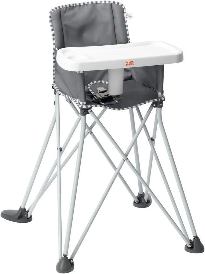 Hochstuhl INGENUITY Pop N Dine Portable High Chair Grau - Bild 2