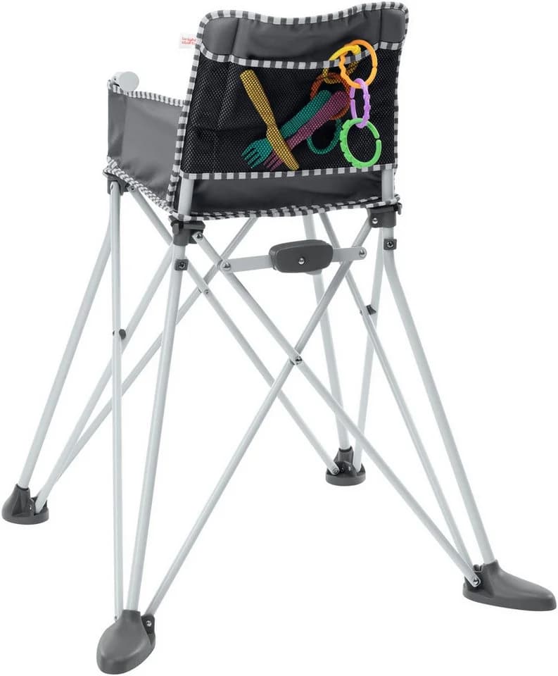 Hochstuhl INGENUITY Pop N Dine Portable High Chair Grau - Bild 5