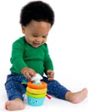 Bright Starts Stapelspielzeug Cupcake Tower Stacking Toy mit Beißring Bild 1
