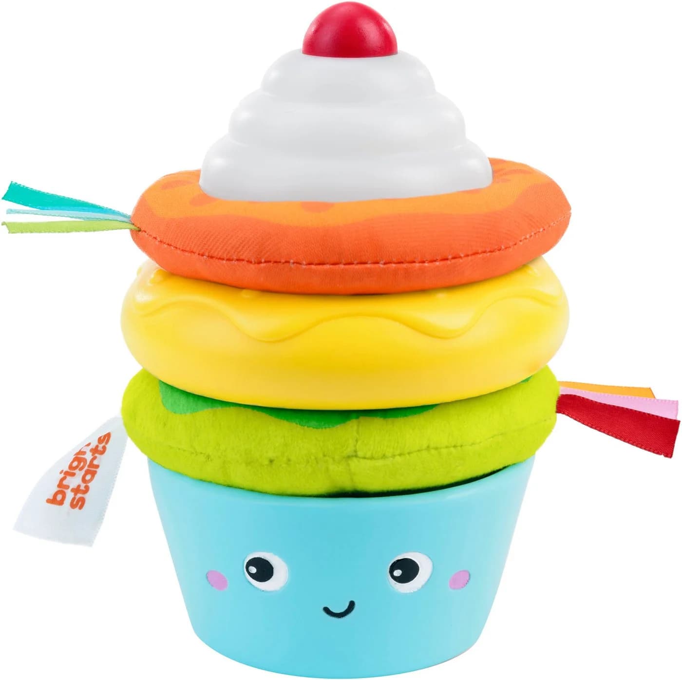 Bright Starts Stapelspielzeug Cupcake Tower Stacking Toy mit Beißring - Bild 2
