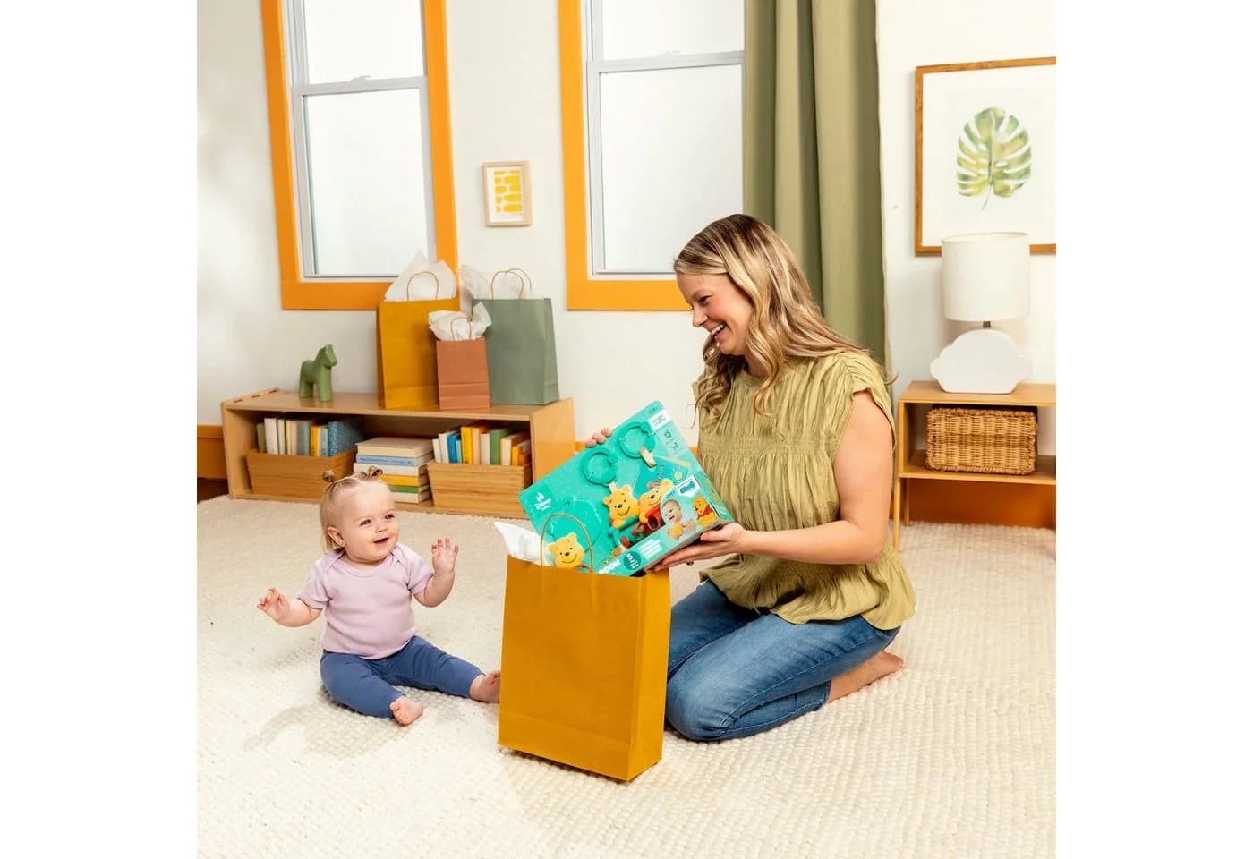Bright Starts Greifspielzeug Winnie the Pooh Silly Ole Bundle Gift Set Bunt - Bild 4