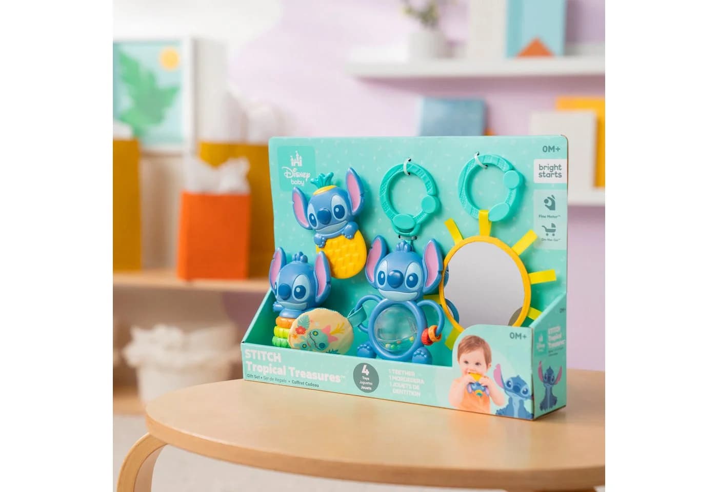 Bright Starts Greifspielzeug Geschenkset Stitch Tropical Treasures Bunt - Bild 4