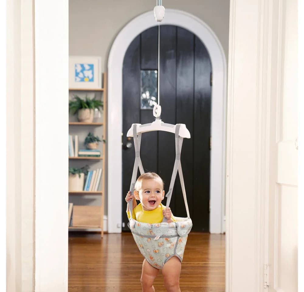 Bright Starts Türhopser Winnie Puuh Once Upon a Bounce Jumper Bunt