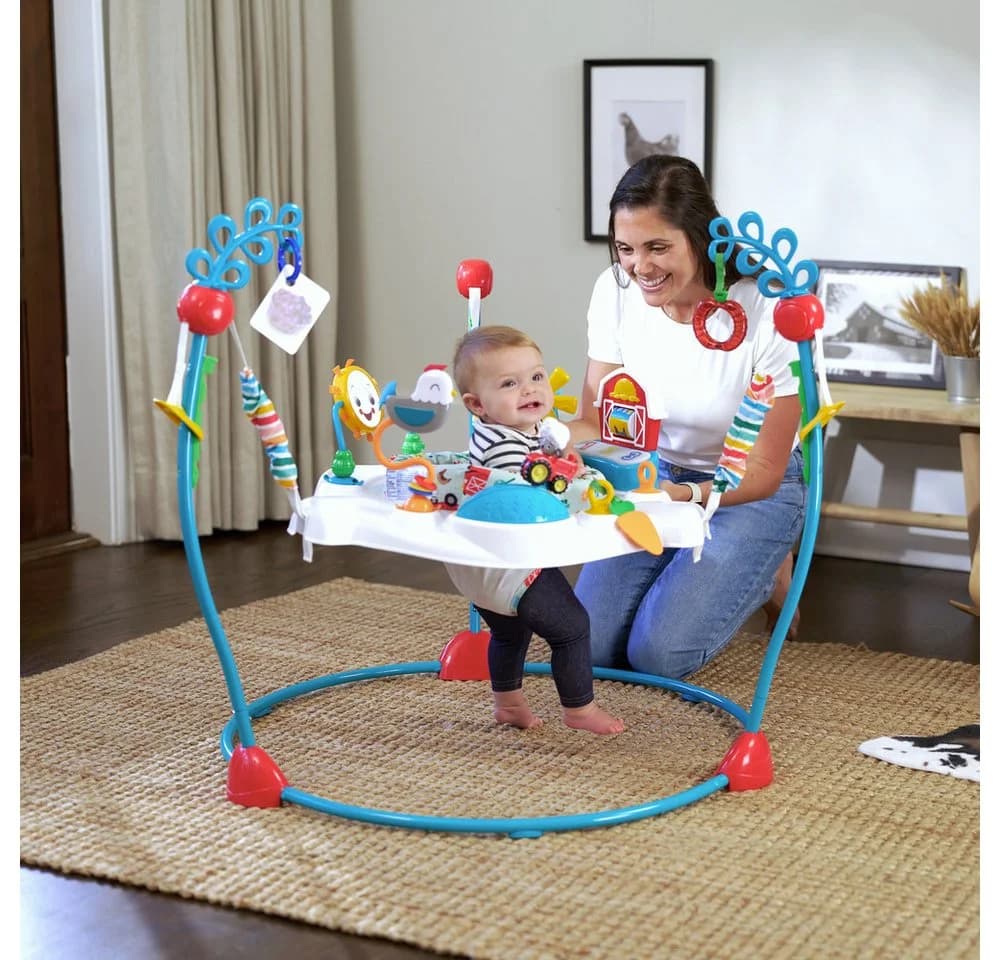 Baby Einstein Spielcenter Farm Explorers Jump & Learn Barnyard Bunt