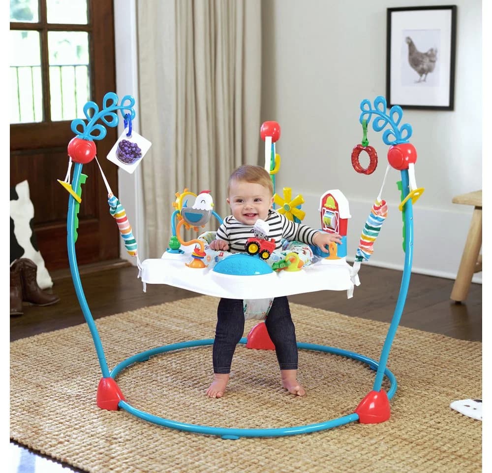 Baby Einstein Spielcenter Farm Explorers Jump & Learn Barnyard Bunt - Bild 3